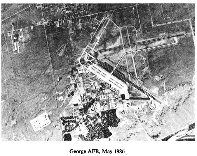 Historic Photo of George Air Force Base 1986