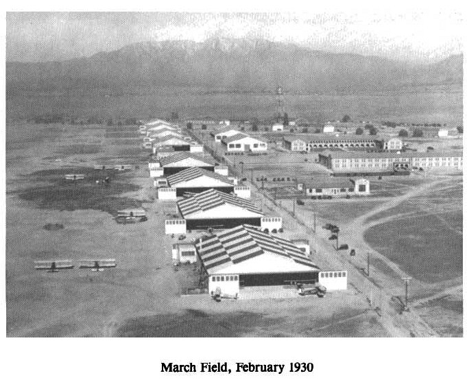 Historic Photo of March Air Field 1930