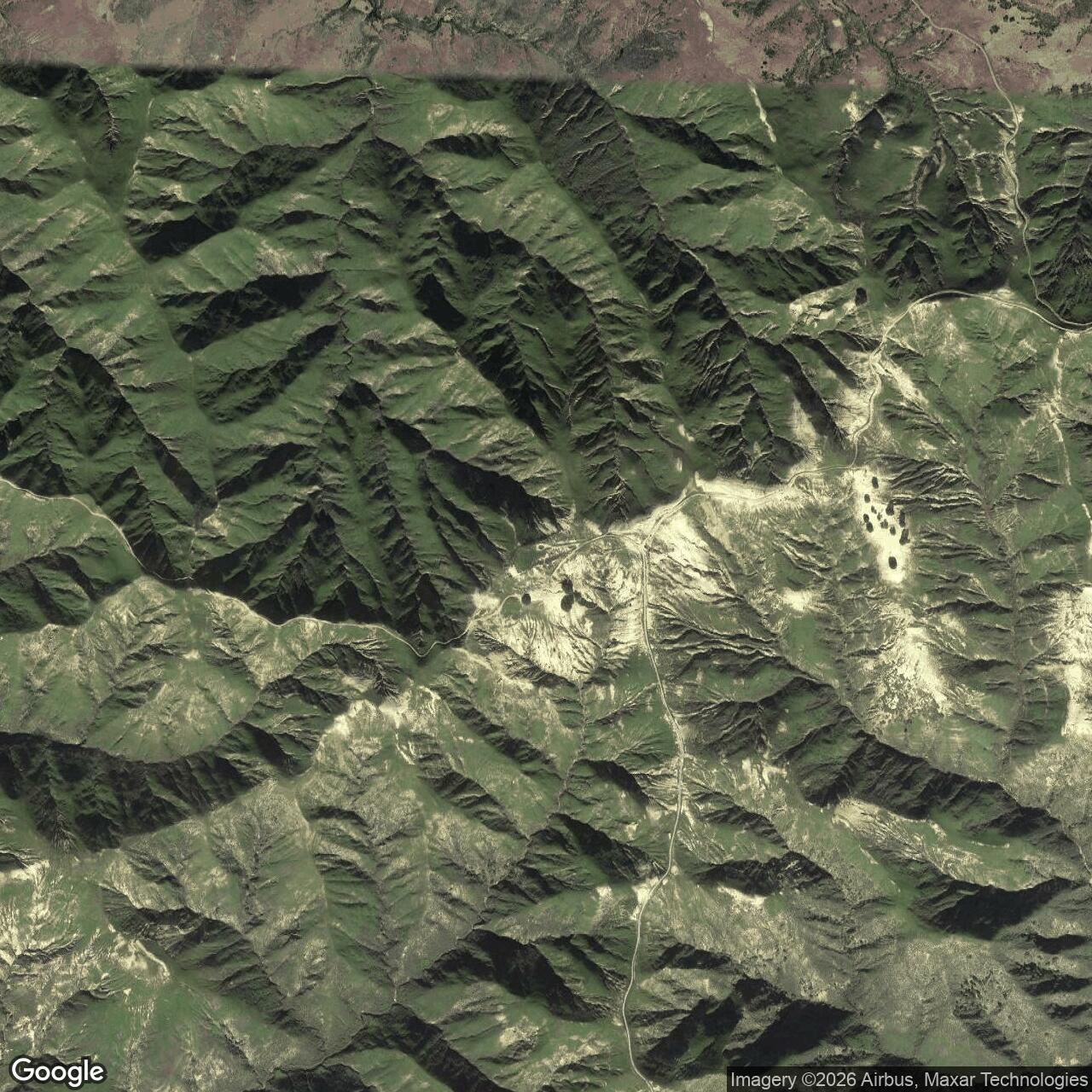 Current Google Satellite Image of Santa Rosa Island Air Force Station, California