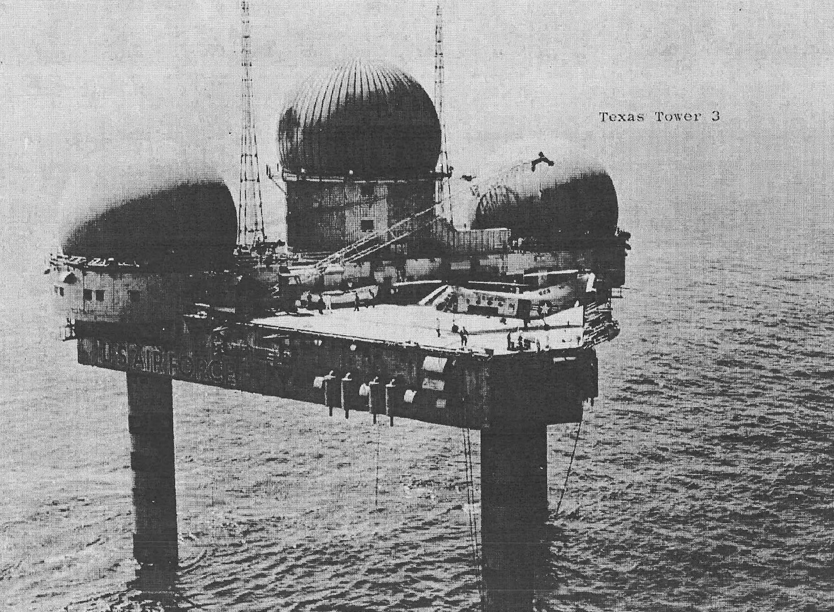 Historic Photo of Texas Tower 3