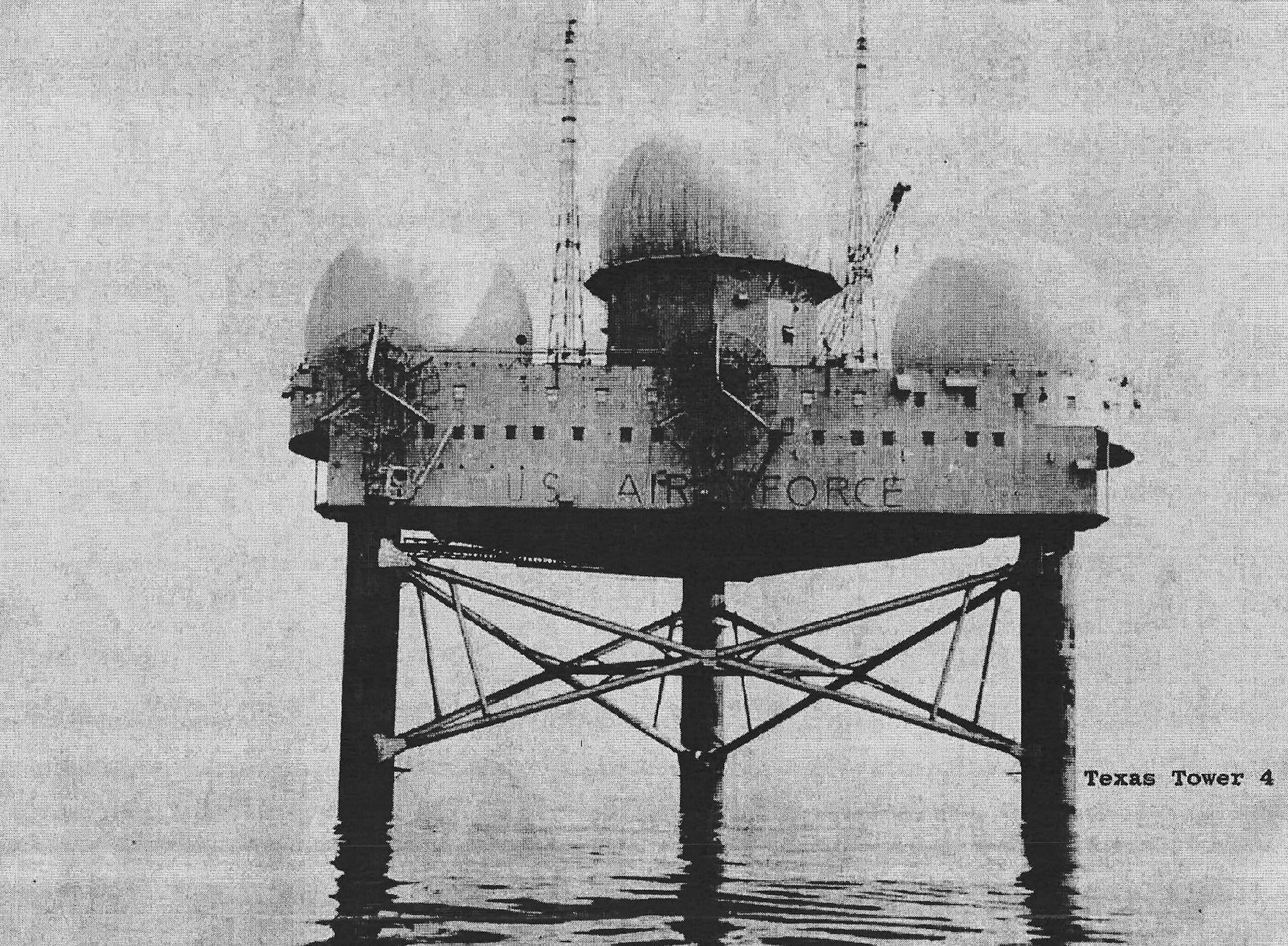 Historic Photo of Texas Tower 4
