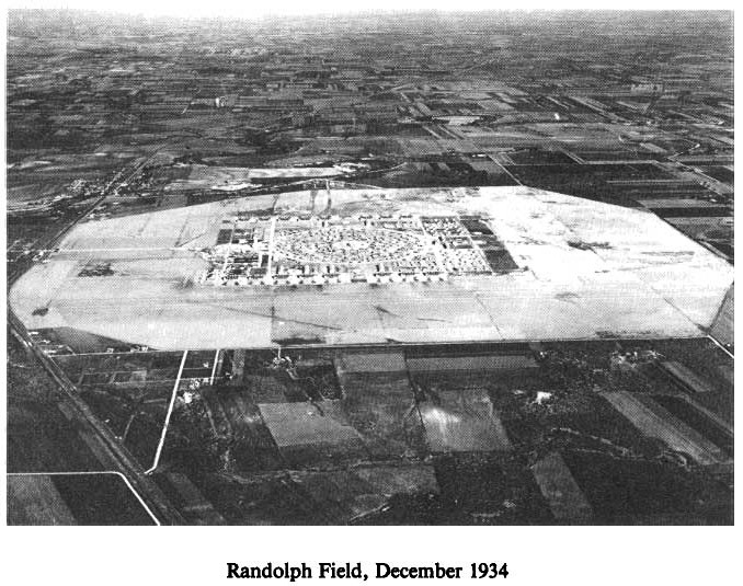 Historic Aerial Photo of Randolph Field 1934
