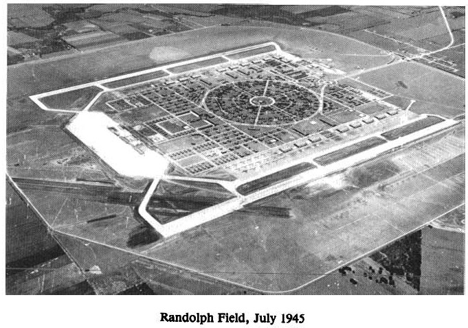 Historic Aerial Photo of Randolph Field 1945