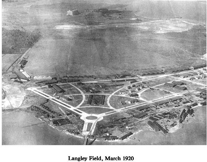 Historic Aerial Photo of Langley Field 1920