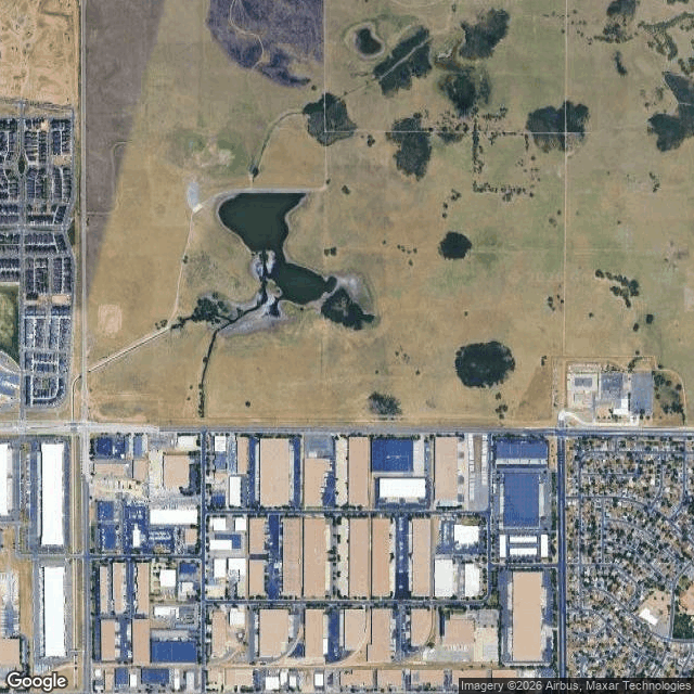 Current Google Satellite Image of Rocky Mountain Arsenal, Colorado