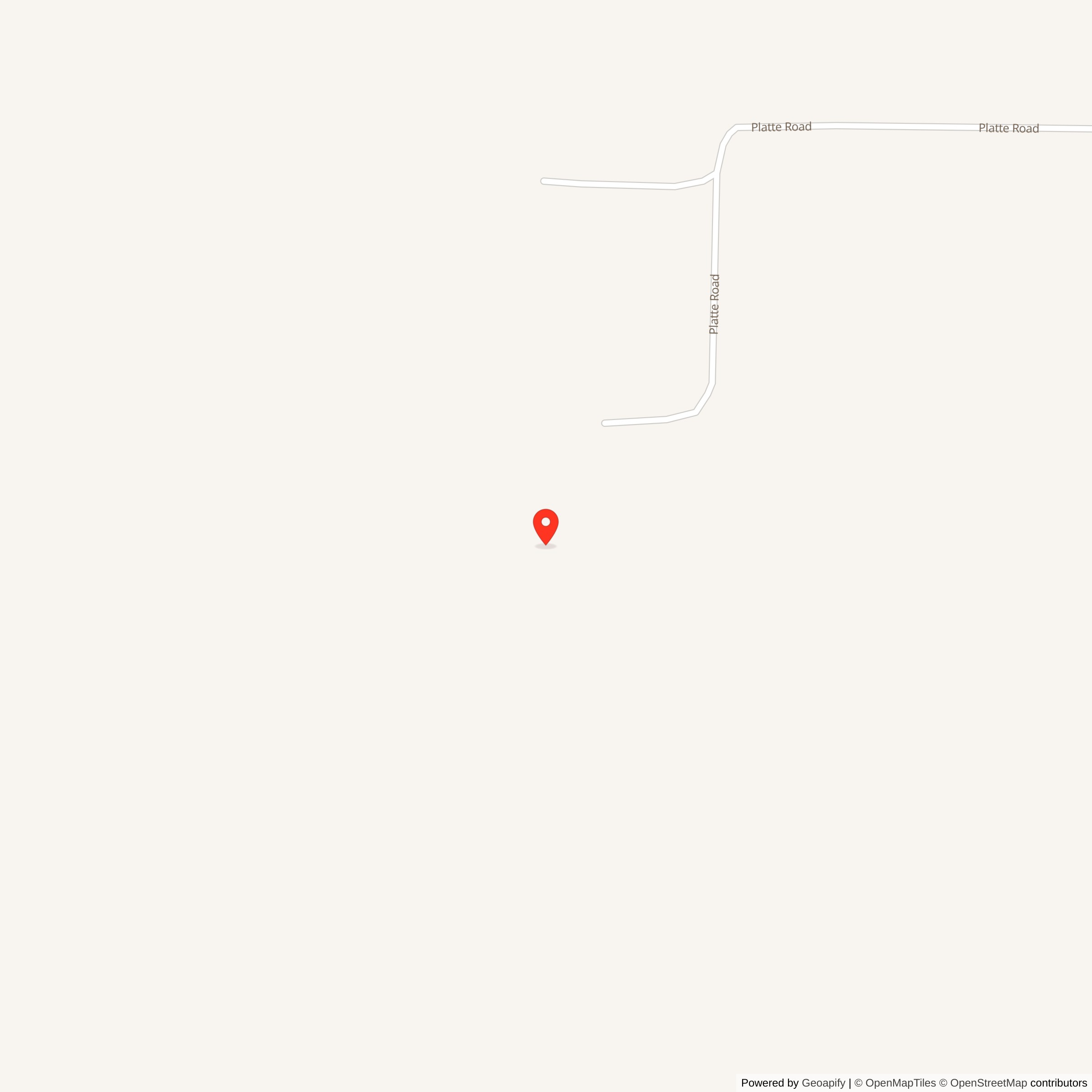 Map showing location of Atlas E Site 548-1, Kansas