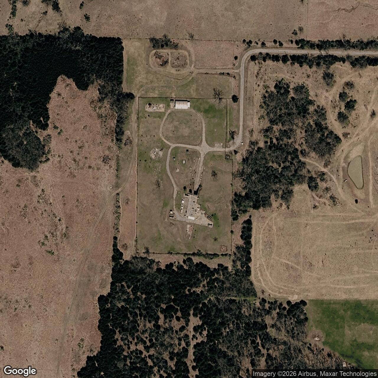 Current Google Satellite Image of Atlas E Site 548-1, Kansas