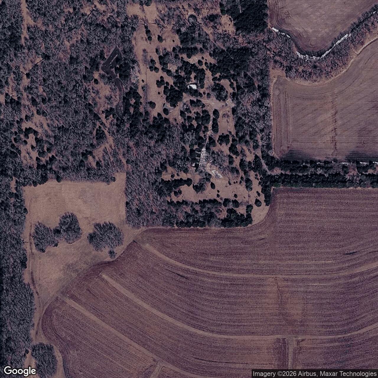 Current Google Satellite Image of Atlas E Site 548-2, Kansas