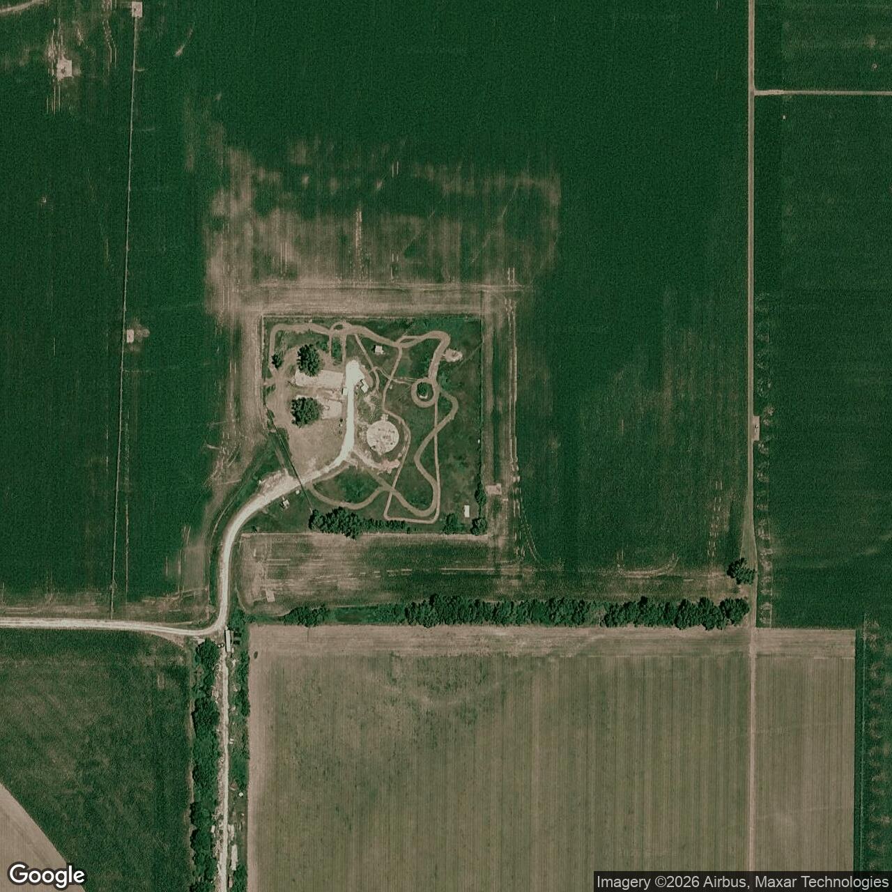 Current Google Satellite Image of Atlas F Site 551-10, Nebraska