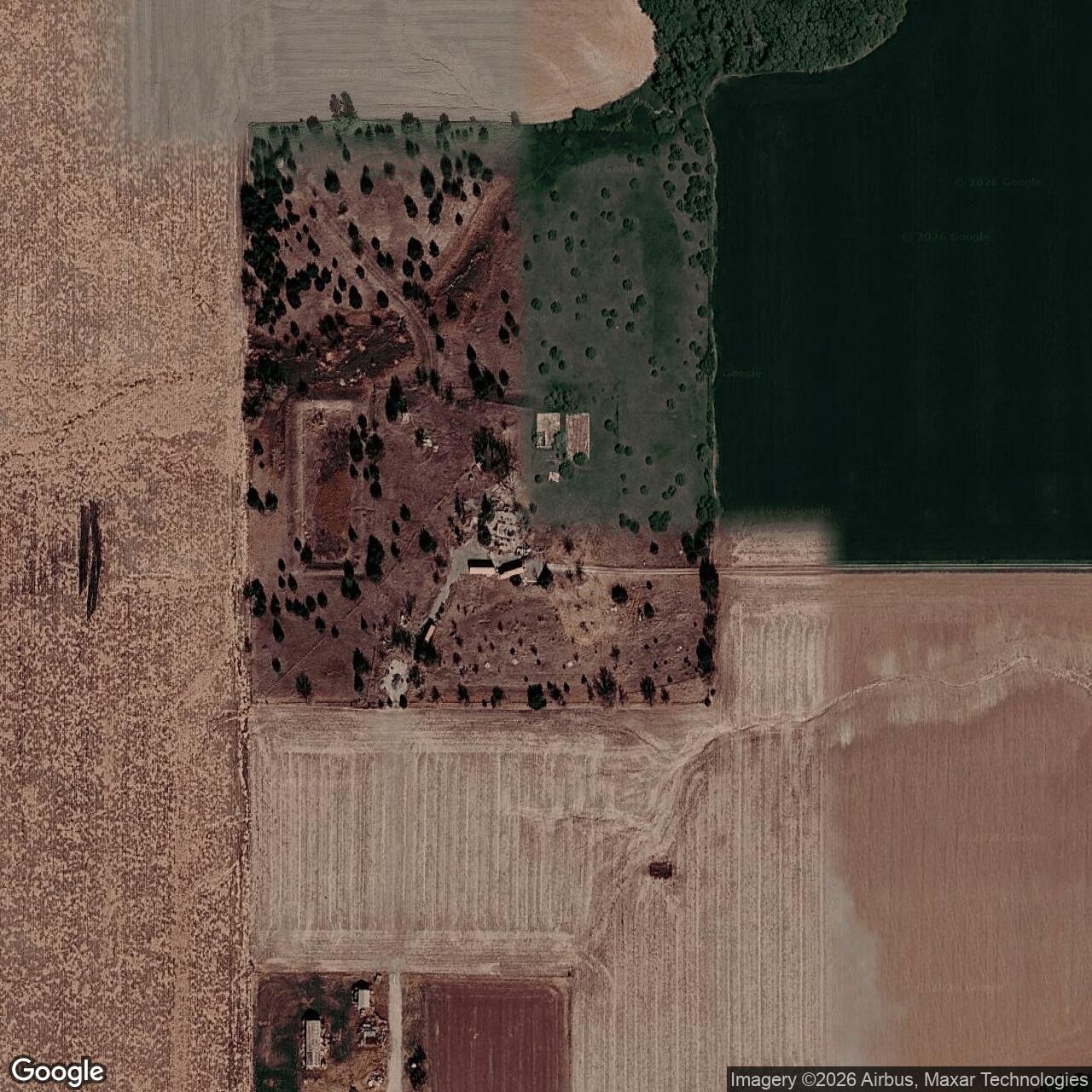Current Google Satellite Image of Atlas F Site 551-9, Nebraska