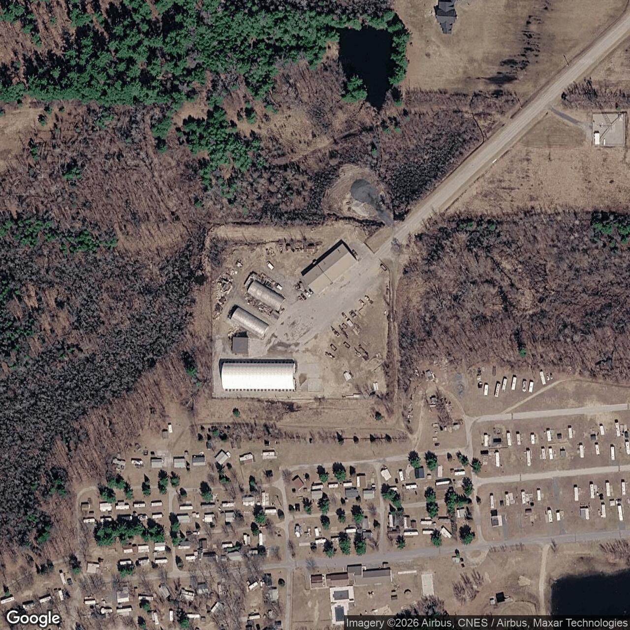 Current Google Satellite Image of Atlas F Site 556-12, New York