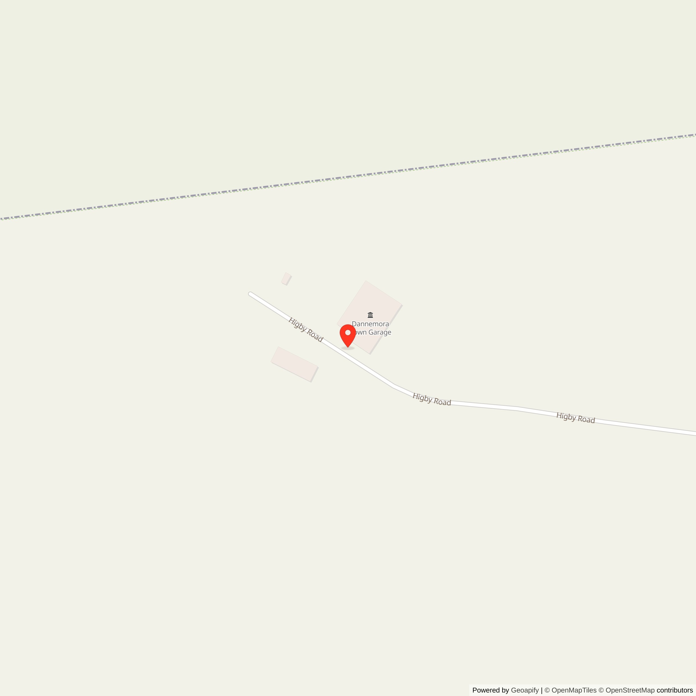 Map showing location of Atlas F Site 556-9, New York