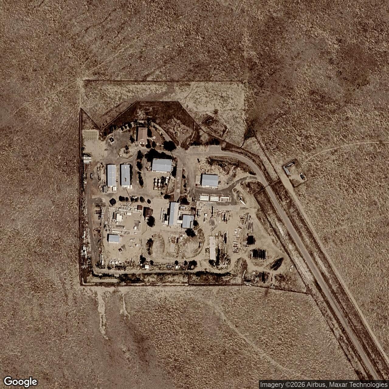 Current Google Satellite Image of Atlas E Site 566-7, Colorado