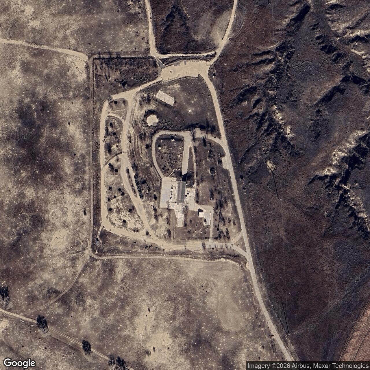 Current Google Satellite Image of Atlas E Site 566-8, Colorado