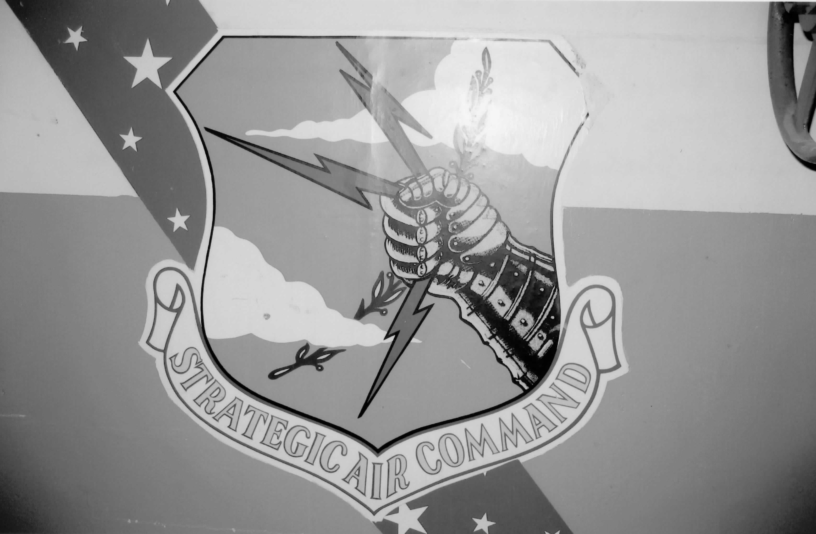Original Strategic Air Command mural in the Upper Missile Bay (2006)