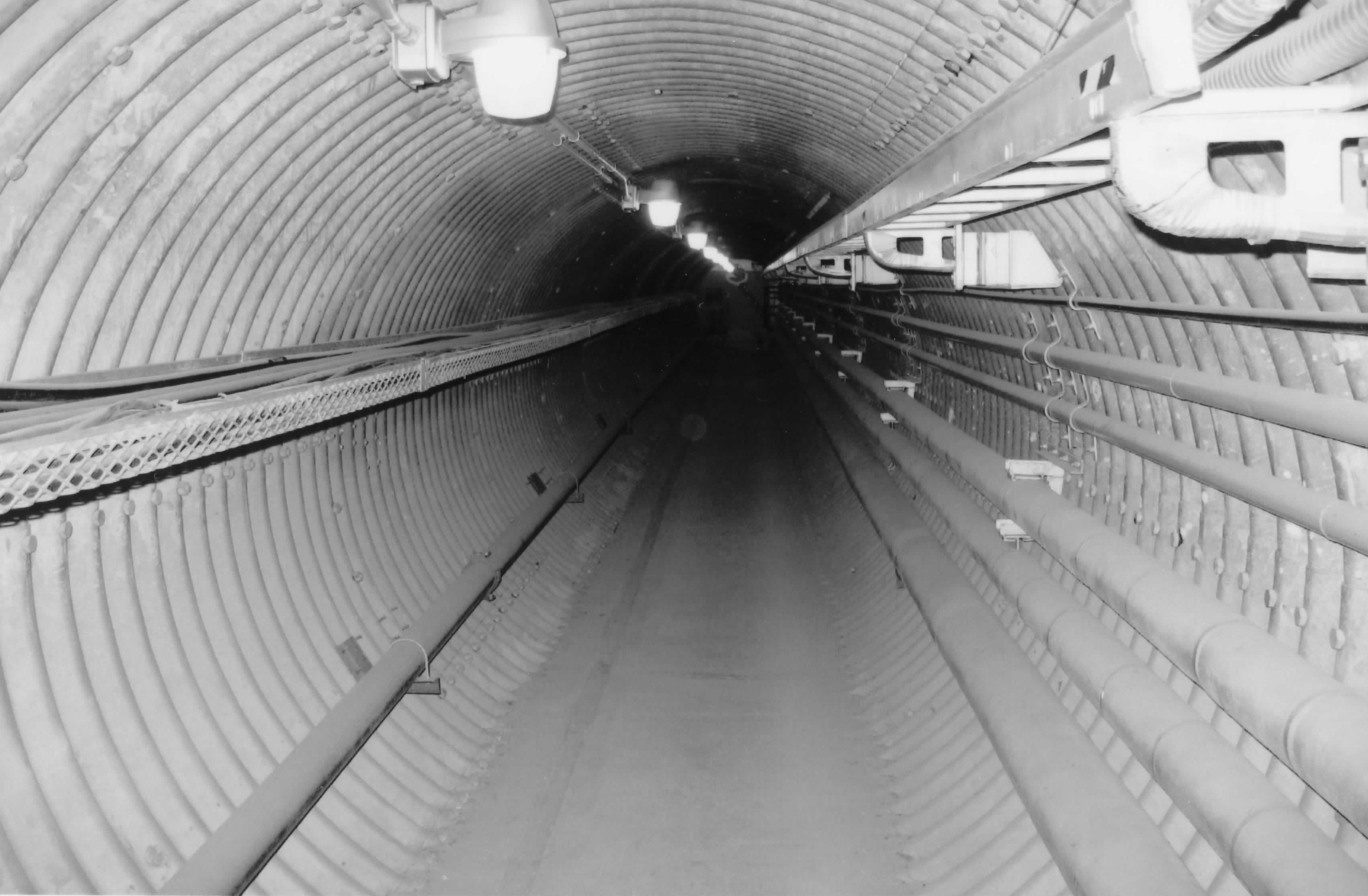Tunnel connecting Upper Missile Bay and Launch Operations Building (2006)