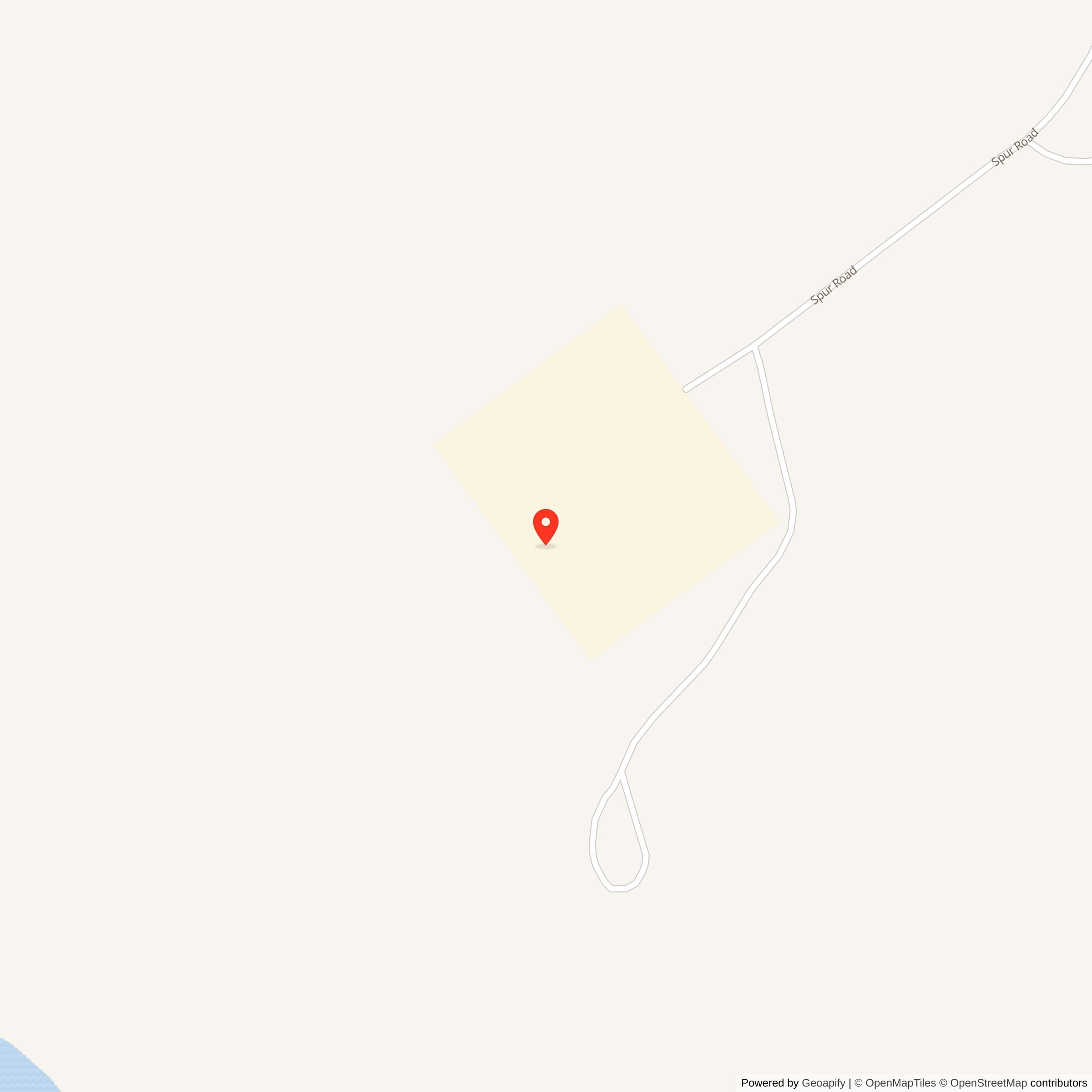Map showing location of Atlas F Site 576-E, California