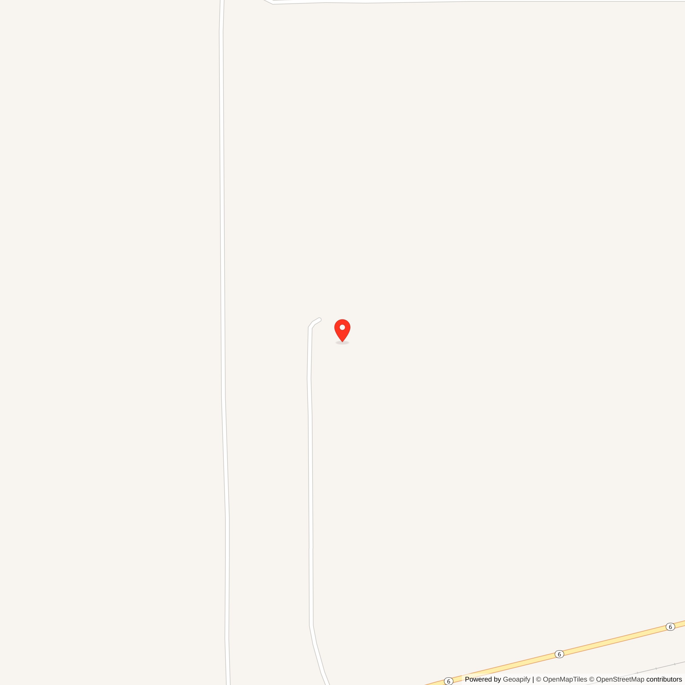 Map showing location of Atlas F Site 577-8, Oklahoma