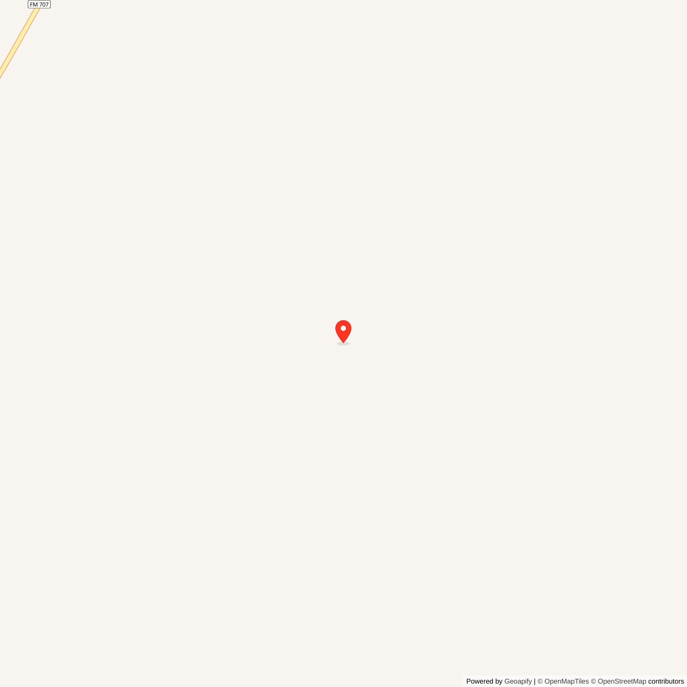 Map showing location of Atlas F Site 578-11, Texas