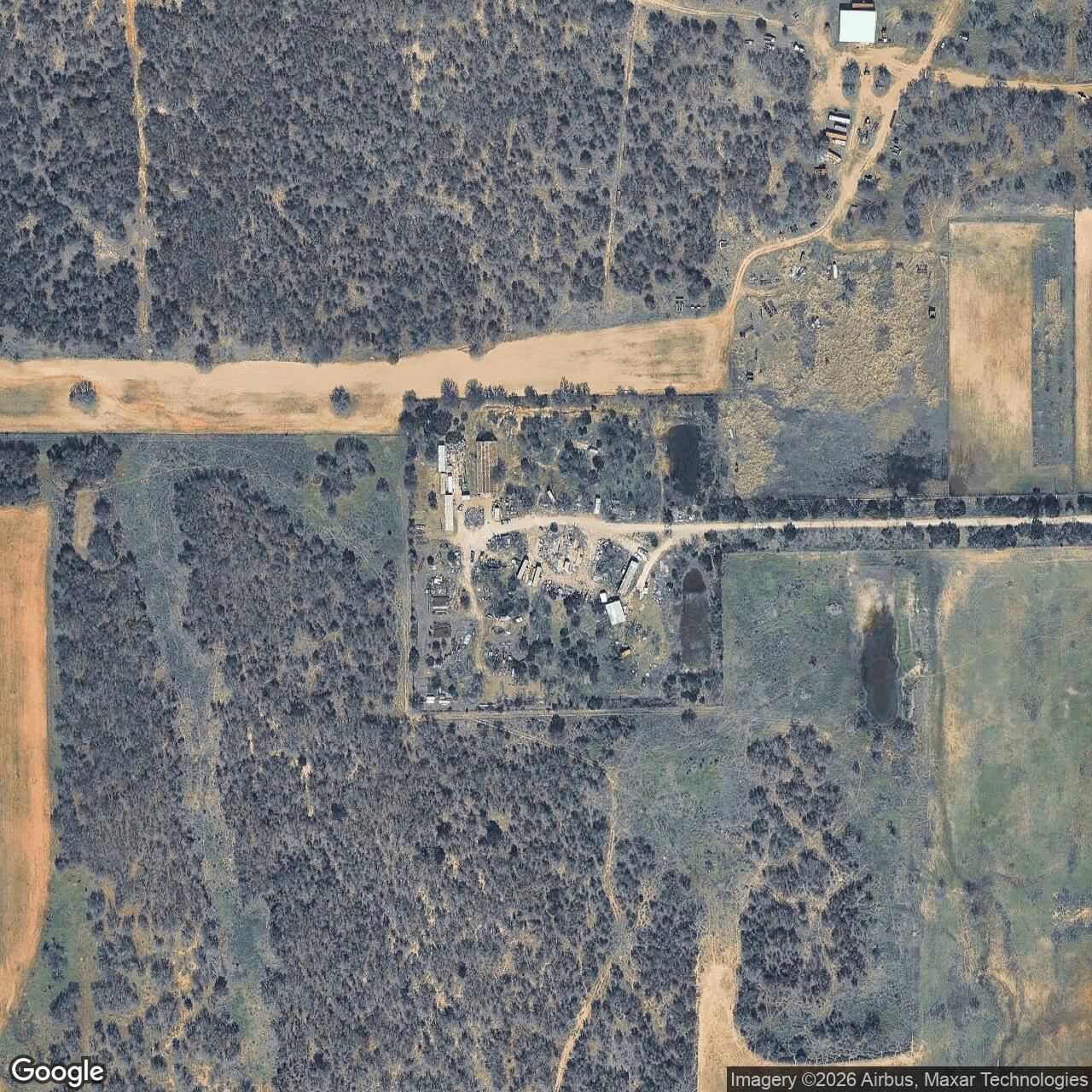 Current Google Satellite Image of Atlas F Site 578-4, Texas