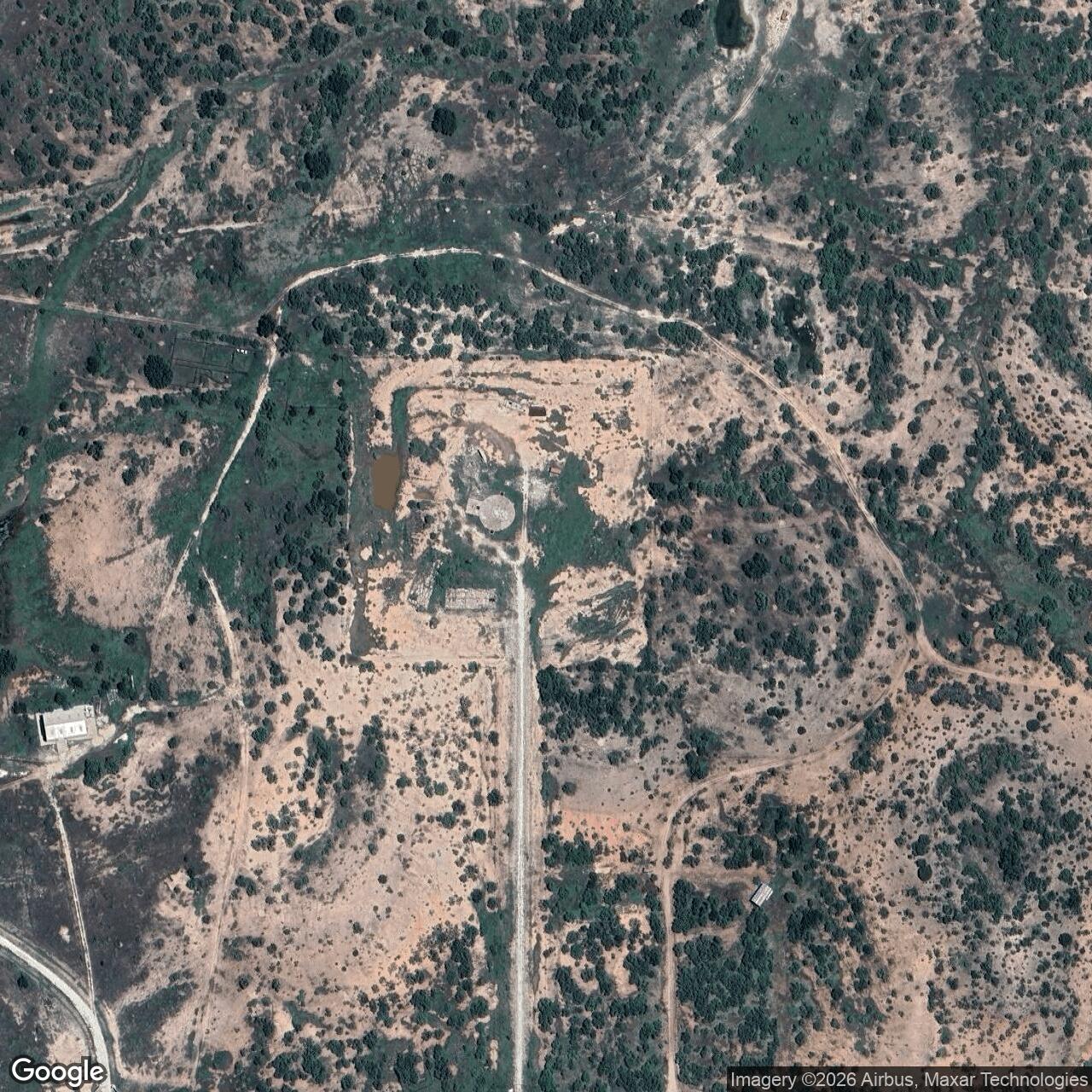 Current Google Satellite Image of Atlas F Site 578-6, Texas