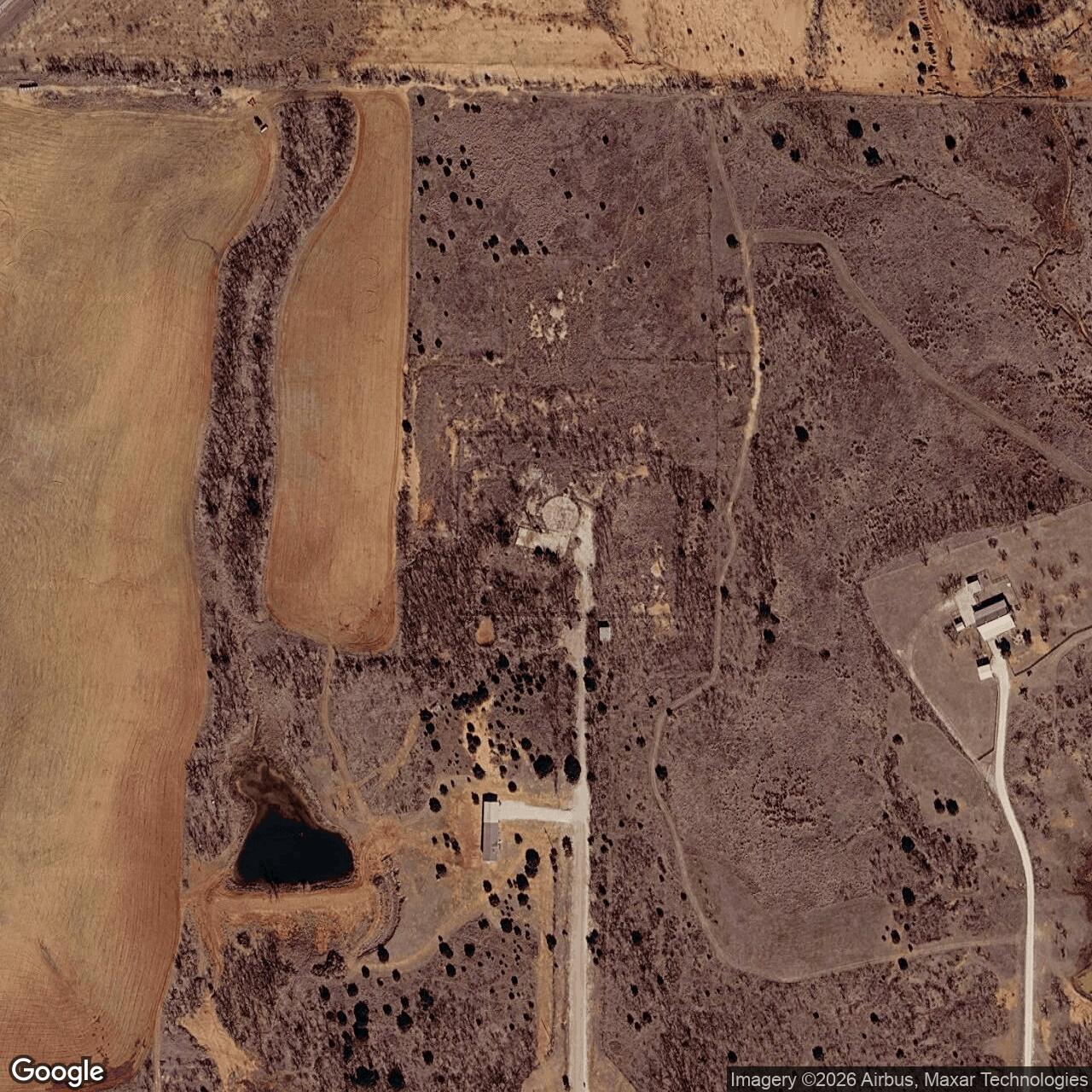 Current Google Satellite Image of Atlas F Site 578-7, Texas