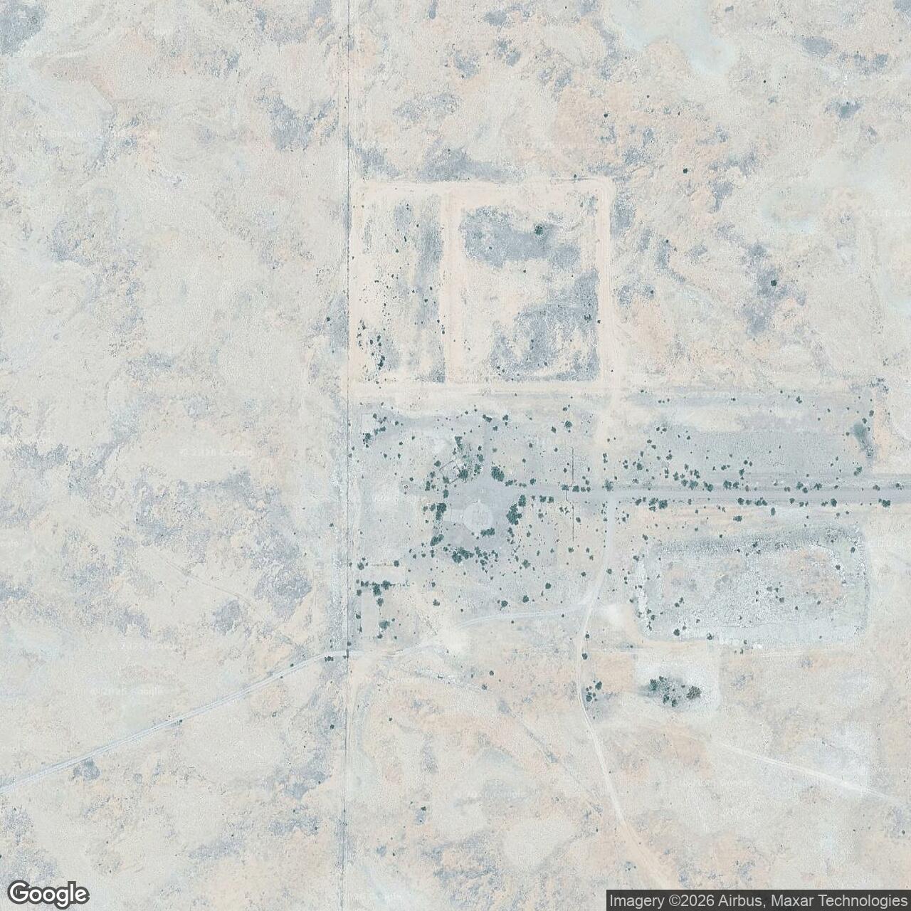 Current Google Satellite Image of Atlas F Site 579-11, New Mexico