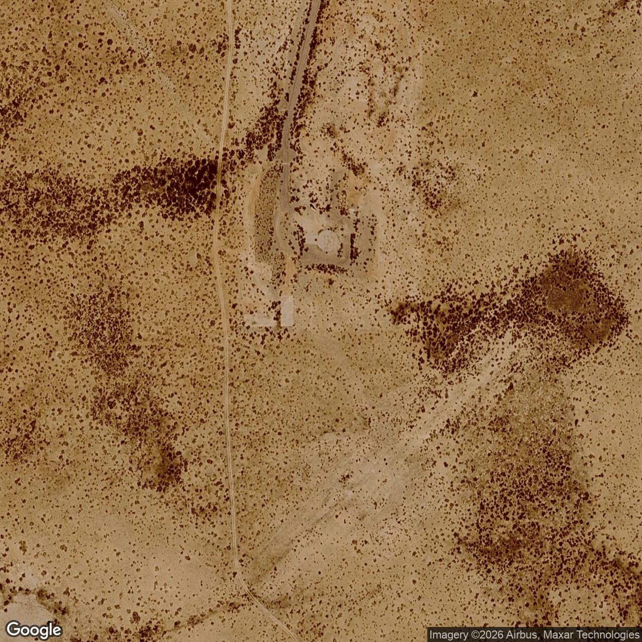 Current Google Satellite Image of Atlas F Site 579-6, New Mexico