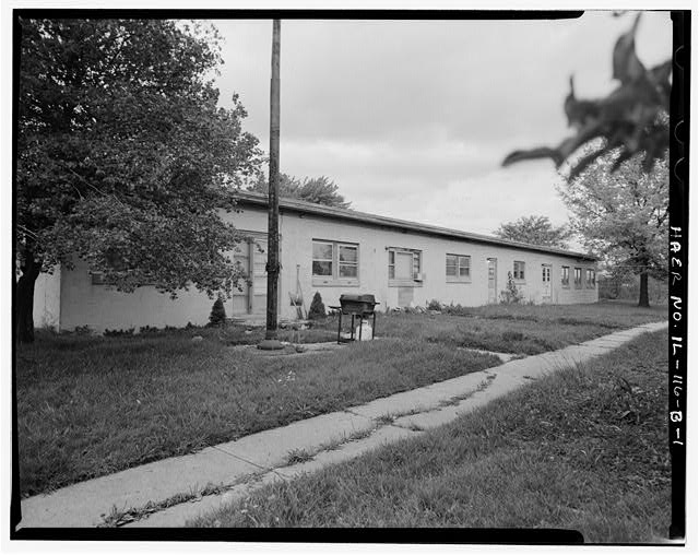 ADMINISTRATION BUILDING, FRONT, LOOKING NORTHWEST.