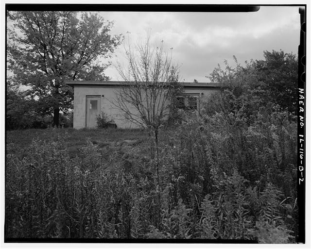 ADMINISTRATION BUILDING, RIGHT SIDE, LOOKING SOUTH.