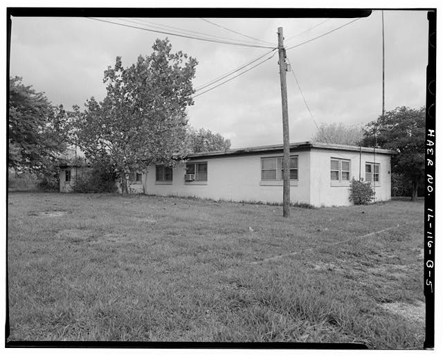 ADMINISTRATION BUILDING, REAR AND LEFT SIDES, LOOKING NORTHEAST