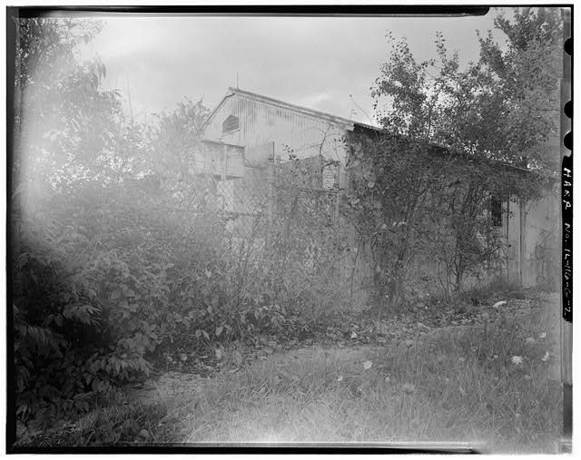 GENERATOR BUILDING, FRONT AND LEFT SIDES, LOOKING NORTHWEST