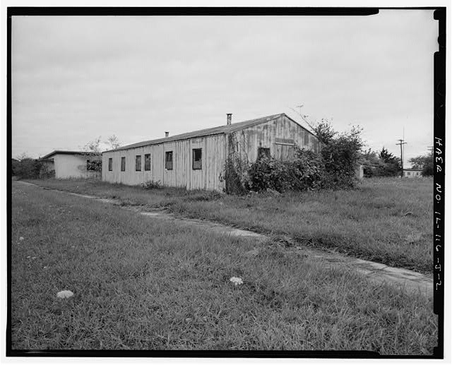 PX (SUPPLY STORE), REAR AND RIGHT SIDES, LOOKING NORTHWEST