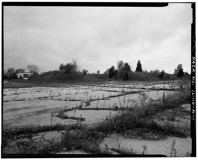 Acid Fueling Station - BERMED AREA, LOOKING FROM SILO 'O' POSITION, NORTHWEST