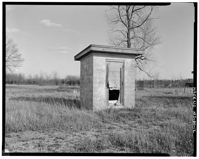 VIEW NORTHEAST, fuel pump house (west unit) 