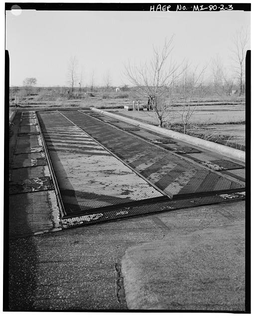 VIEW NORTHWEST, missile silo surface doors