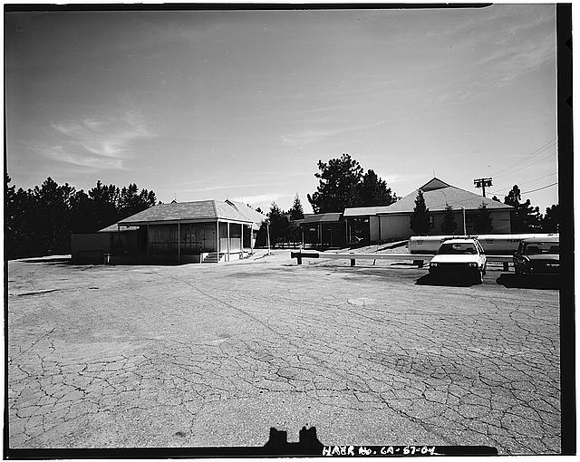 VIEW SHOWING MESS HALL-BARRACKS, LOOKING EAST