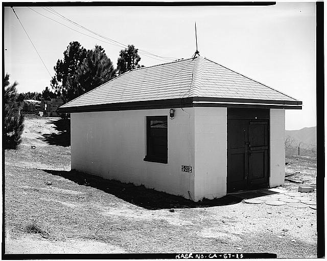 VIEW OF S-202(PERHAPS AN ACID STORAGE SHED), LOOKING SOUTH