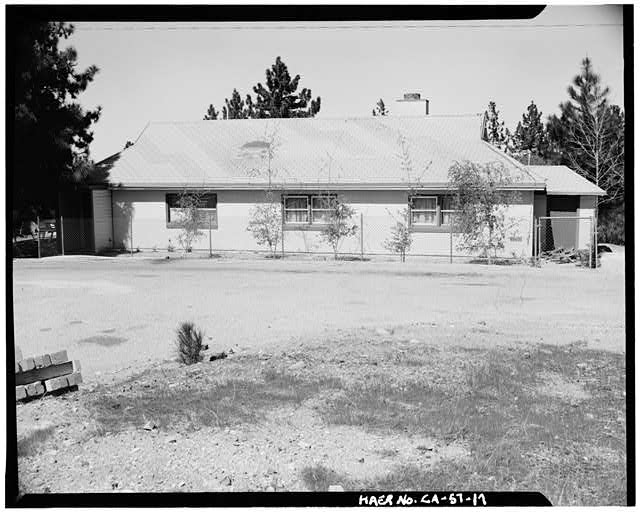 SIDE VIEW OF 'COMMANDER'S HOUSE,' LOOKING NORTH