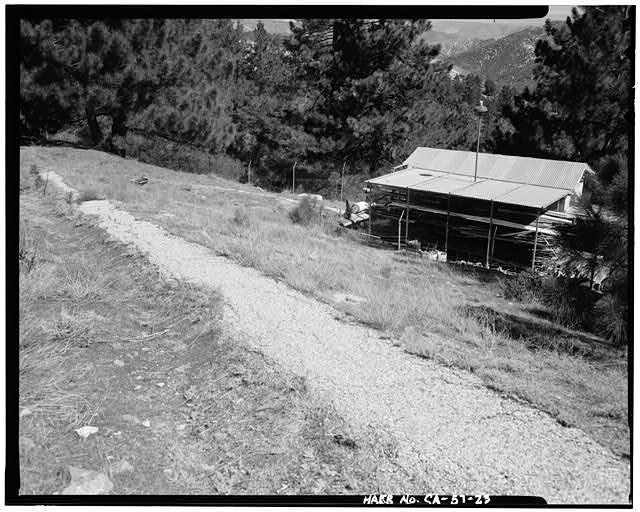 VIEW OF DOG KENNELS LOCATED AT LAUNCH SITE, LOOKING NORTH