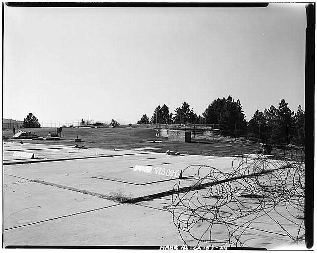 OVERALL VIEW OF LOWEST LEVEL SILO ('ALFA'), LOOKING NORTHWEST