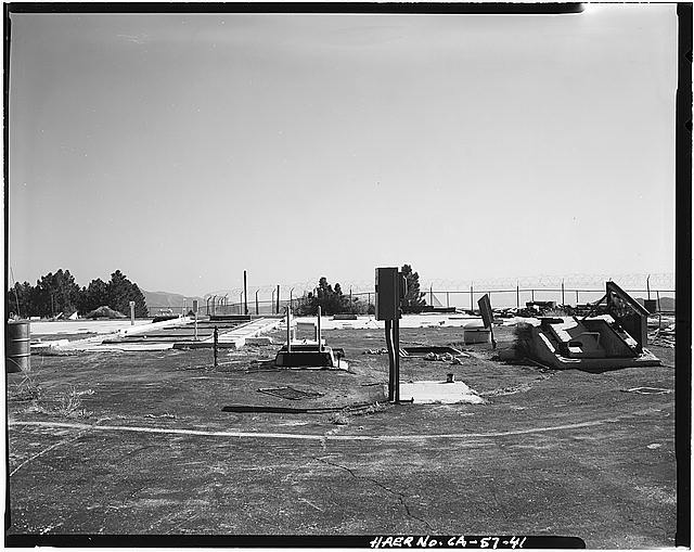 OVERALL VIEW SHOWING ENTRANCE TO 'CATFISH' SILO, LOOKING SOUTH