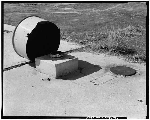 VIEW OF ELECTRIC OUTLET BOX AT 'CATFISH' SILO, LOOKING NORTHWEST