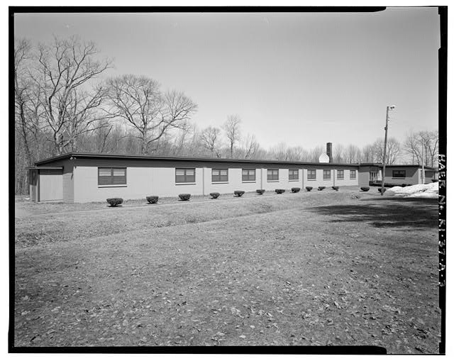 Launch Area, Barracks VIEW NORTHEAST, SOUTH ELEVATION