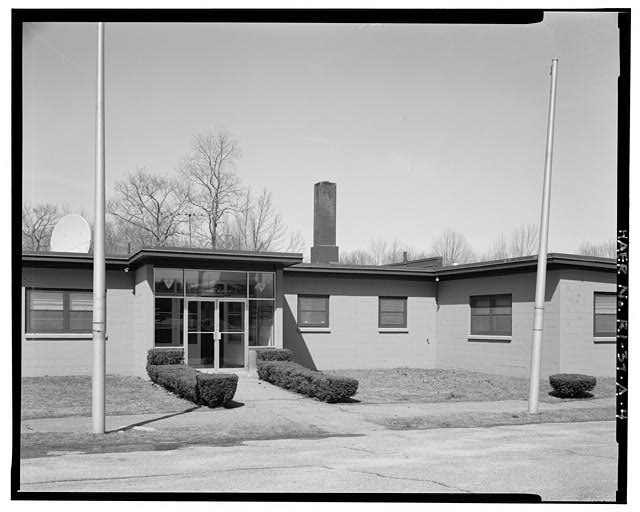 Launch Area, Barracks, door detail VIEW NORTH, SOUTH ELEVATION