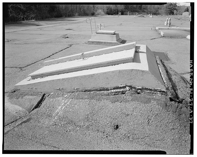 Launch Area, Underground Missile Storage Structure, detail of personnel entrance VIEW NORTH