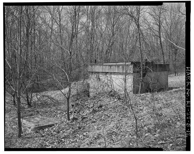 Control Area, Leaching Field Pump House VIEW NORTHWEST