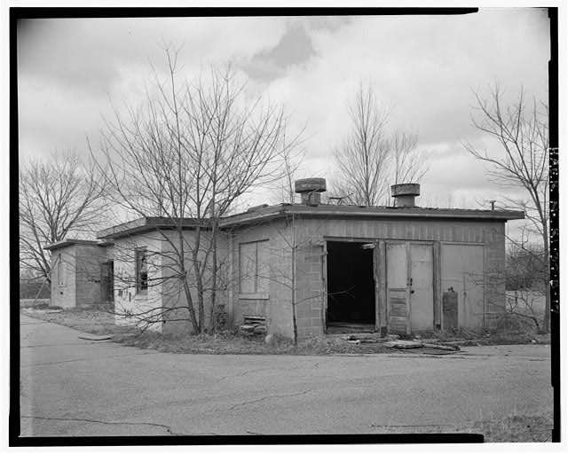 Control Area, Frequency Changer and Generator Building VIEW NORTHWEST, SOUTH AND EAST ELEVATION