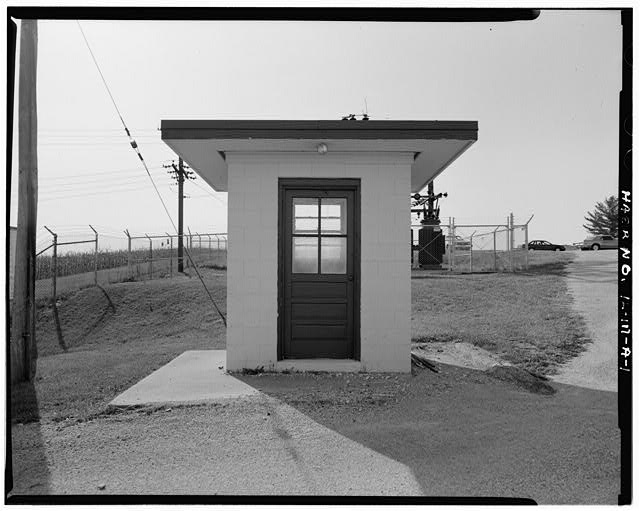 SENTRY GUARDHOUSE, LOOKING SOUTH
