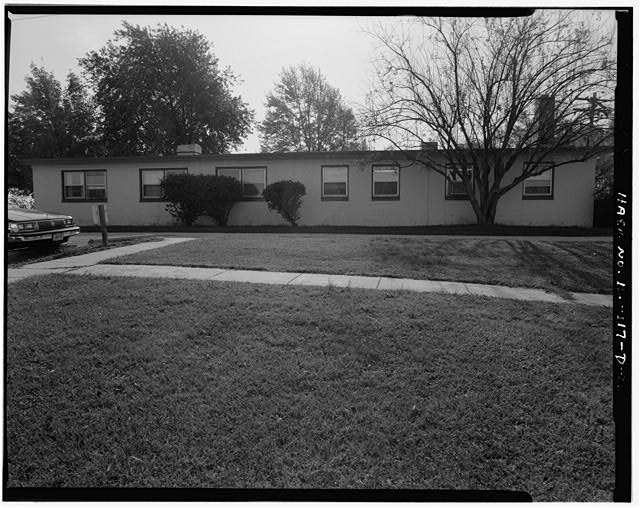 BARRACKS, NEXT TO BASKETBALL COURT, RIGHT SIDE, LOOKING SOUTHEAST